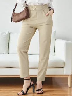 Spodnie Eleganza Beżowe
