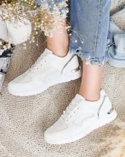 Sportowe buty damskie z eko-skóry Marhina - Obuwie