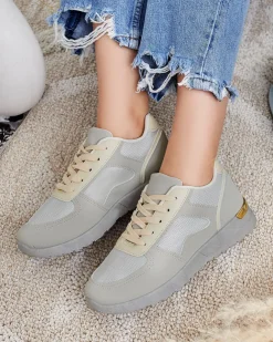 Sportowe buty damskie z eko-skóry Marhina - Obuwie