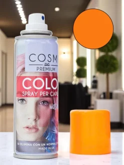 Spray Koloryzujący Lakier do włosów Pomarańczowy