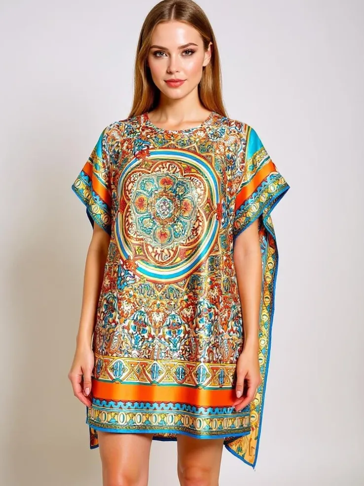 Sukienka pareo Calista – kolorowa, lekka, inspirowana śródziemnomorskim stylem