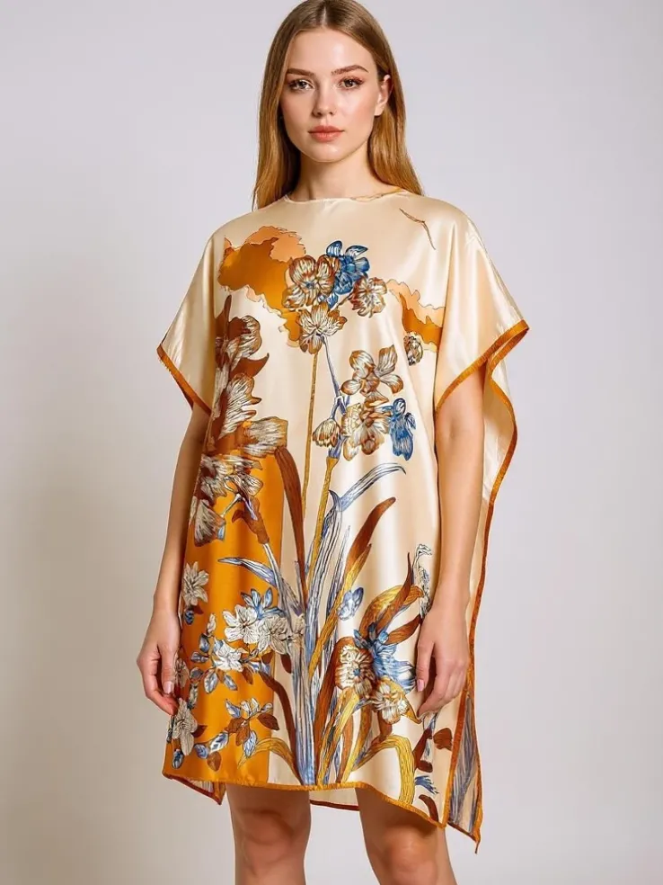 Sukienka Pareo Callista Royalfashion – Wielokolorowa Elegancja na Lato