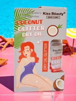 Summer Spray- Rozświetlacz do twarzy i ciała w płynie Coconut