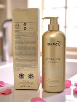 Szampon do włosów z kolagenem- nawilża i wygładza włosy