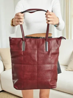 Torebka damska shopper eko skórzana Tessira