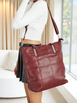 Torebka damska shopper eko skórzana Tessira