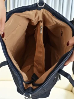 Torebka damska shopper eko skórzana Tessira