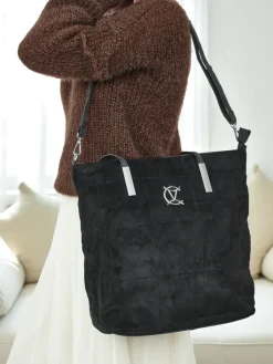 Torebka damska shopper eko zamszowa Caryenne