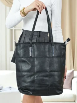 Torebka damska shopper eko skórzana Tessira