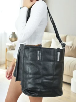 Torebka damska shopper eko skórzana Tessira