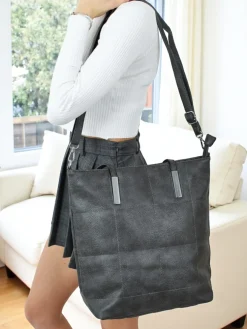 Torebka damska shopper eko skórzana Tessira