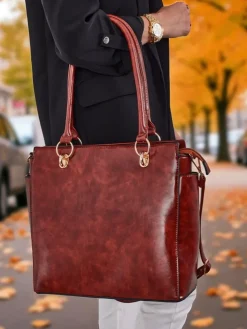 Torebka damska shopper eko skórzana Twilight Vale