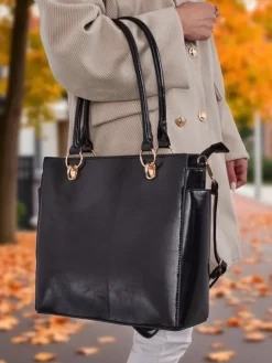 Torebka damska shopper eko skórzana Twilight Vale