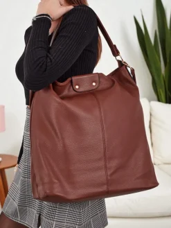 Torebka damska shopper z eko skóry Velinda Score