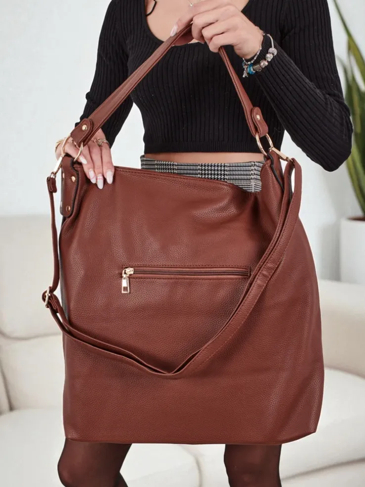 Torebka damska shopper z eko skóry Velinda Score