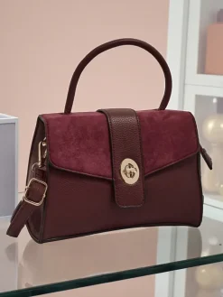 Torebka Domina Elegante Bordo