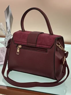 Torebka Domina Elegante Bordo