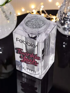 Twinkle Yeah Srebrny brokat do twarzy i ciała