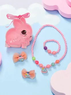 Zestaw biżuterii dla dzieci Bambina Allegra Pink