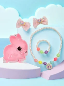 Zestaw biżuterii dla dzieci Bambina Allegra White