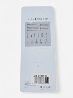 Zestaw do stylizacji rzęs- pęseta do sztucznych rzęs i szczoteczka