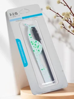 Zestaw do stylizacji rzęs- pęseta do sztucznych rzęs i szczoteczka