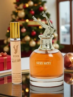 Zestaw Inspirowana Damska woda perfumowana oraz perfumetka Scandal Pink Sexy