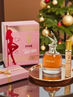 Zestaw Inspirowana Damska woda perfumowana oraz perfumetka Scandal Pink Sexy